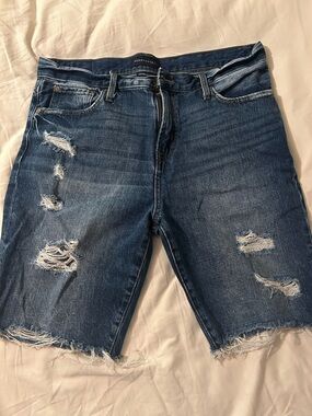 Aéropostale Loose Cut-Off Men's Denim Shorts